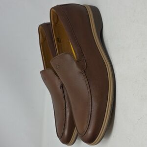 Amberjack Elegant Brown Men's Slip-On Loafers Size 11.5